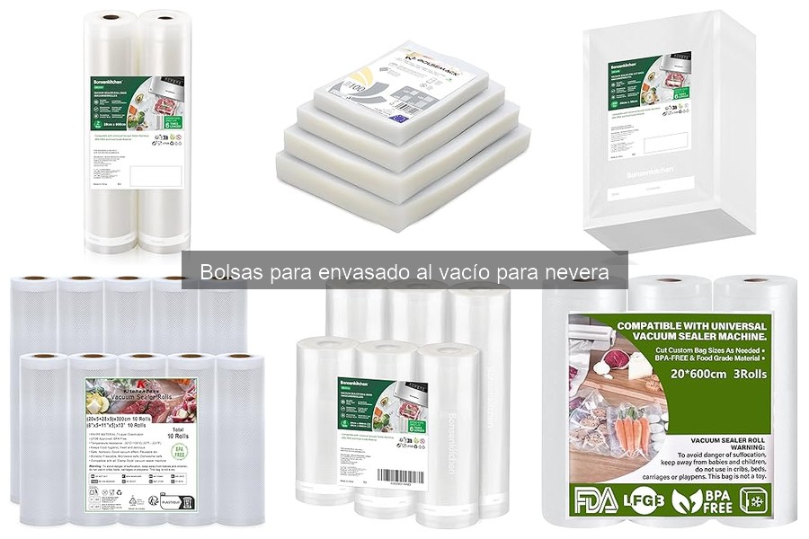 Guía para elegir las mejores bolsas para envasado al vacío