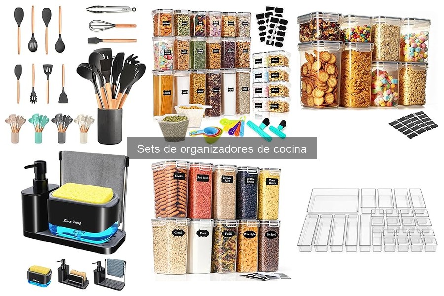 Ideas Creativas para Organizar tu Cocina con Sets de Organizadores