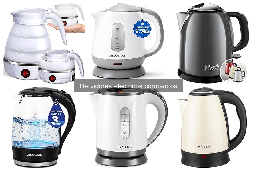 Innovaciones recientes en hervidores eléctricos compactos