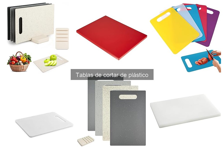 Las Mejores Tablas de Cortar de Plástico para Uso Doméstico