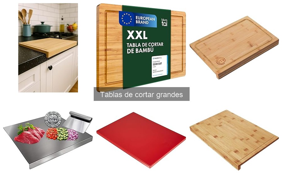 Las mejores tablas de cortar grandes según opiniones de usuarios