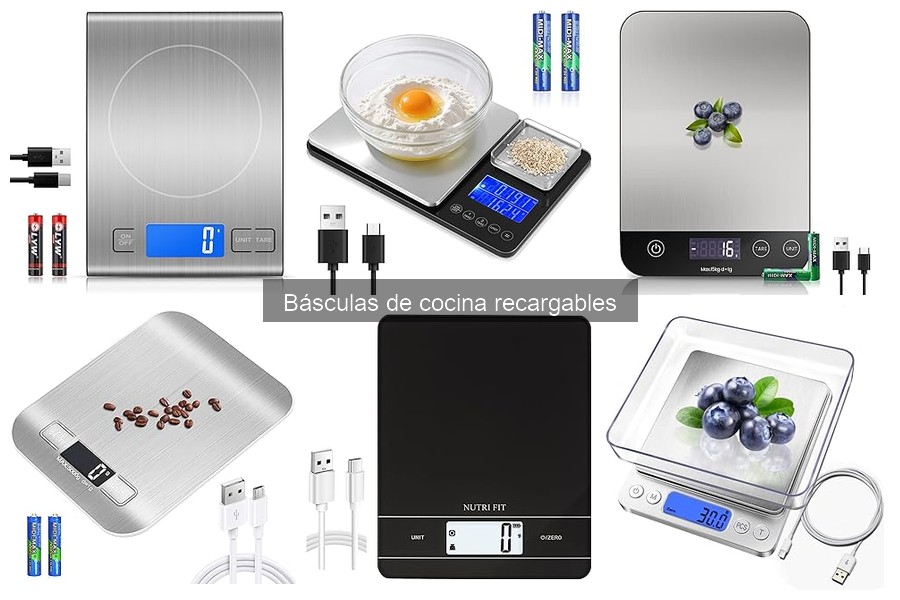 Mantenimiento de Básculas de Cocina Recargables: Consejos Clave