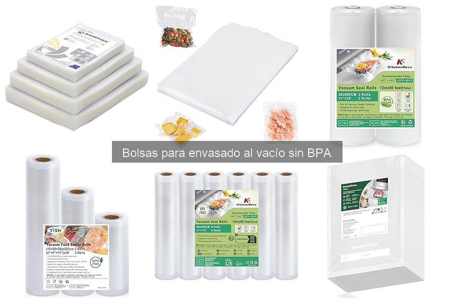Mantenimiento de Bolsas para Envasado al Vacío sin BPA