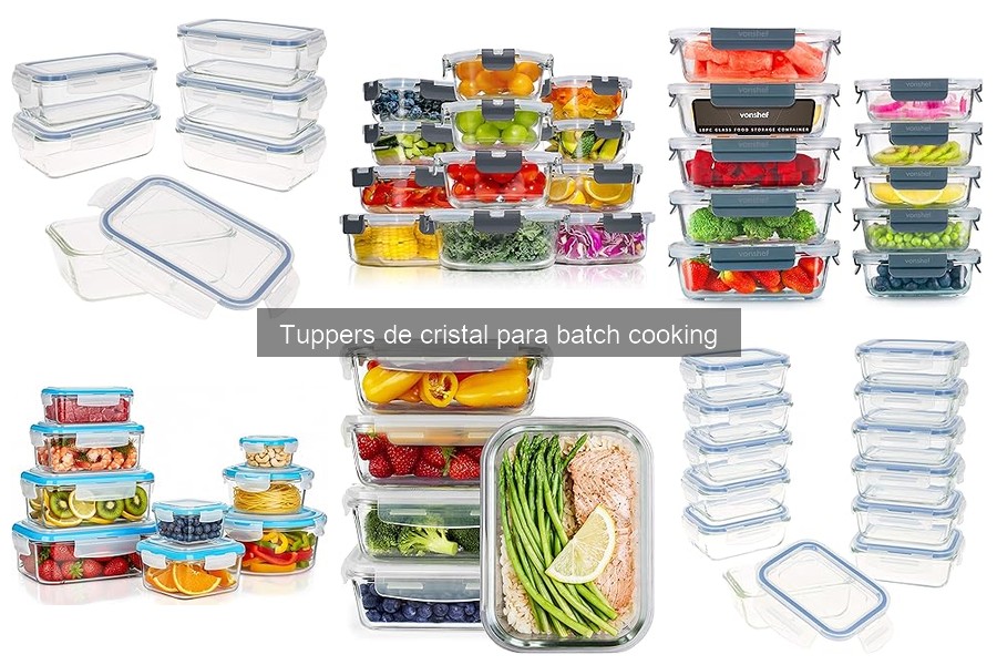 Mantenimiento de tuppers de cristal: limpieza y cuidados