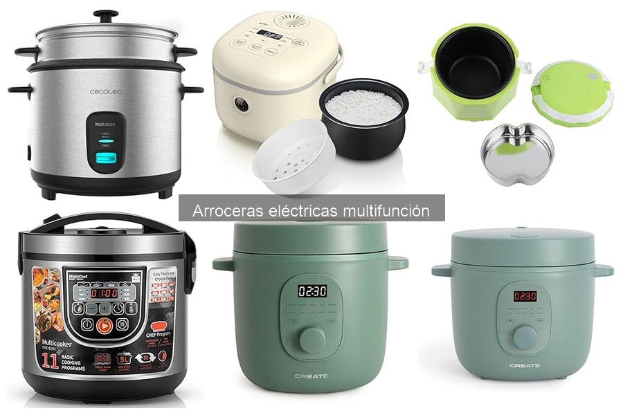 Mantenimiento y limpieza de arroceras eléctricas multifunción
