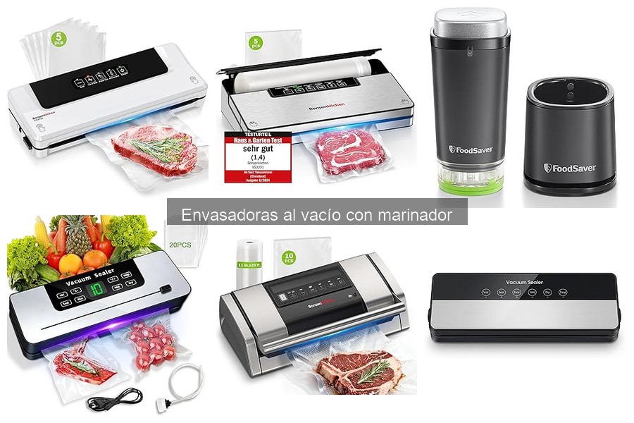 Mantenimiento y limpieza de envasadoras al vacío con marinador