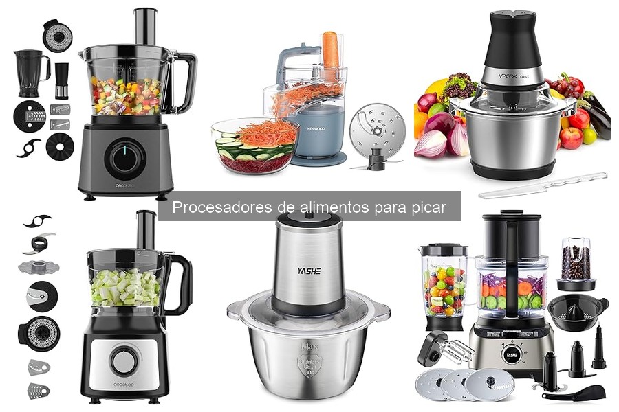 Mantenimiento y limpieza de tu procesador de alimentos