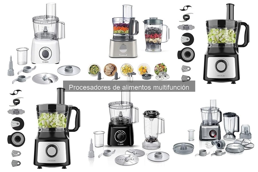 Mantenimiento y limpieza del procesador de alimentos multifunción