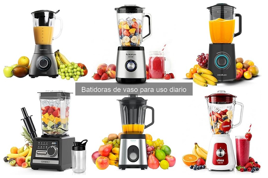 Mejores accesorios para batidoras de vaso en tu cocina