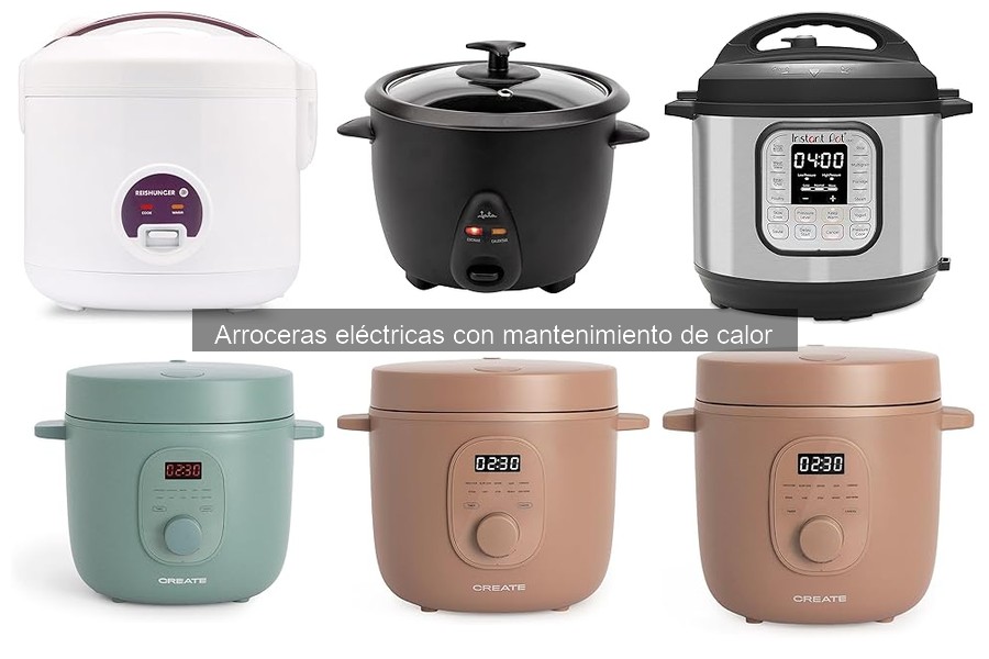 Mejores arroceras eléctricas con mantenimiento de calor para familias grandes