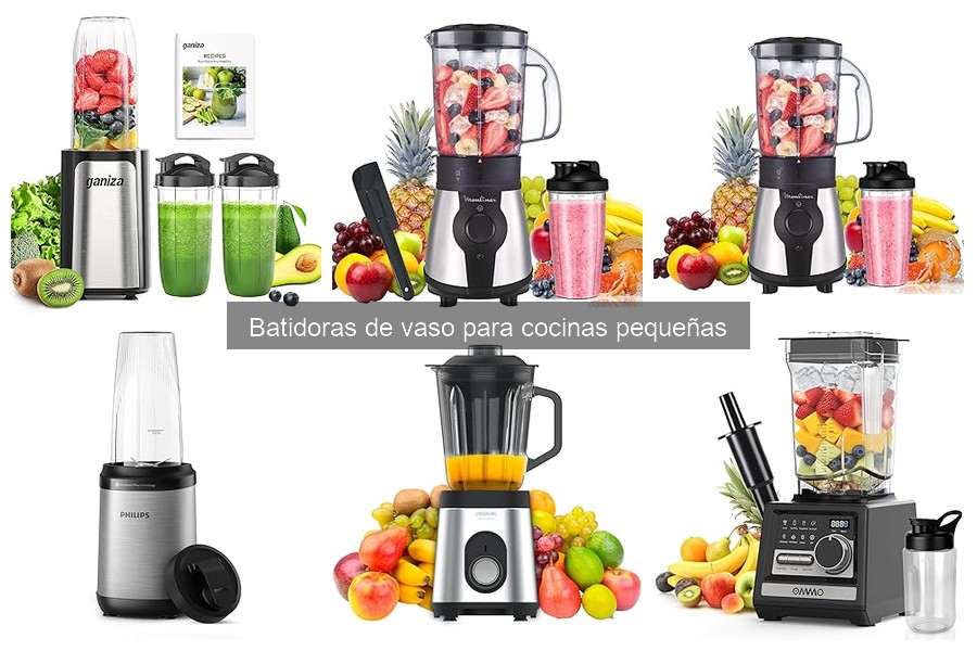 Mejores batidoras de vaso para cocinas pequeñas en 2023
