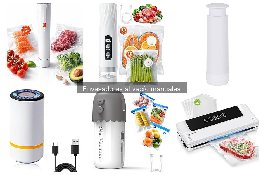 Mejores envasadoras al vacío manuales para uso doméstico