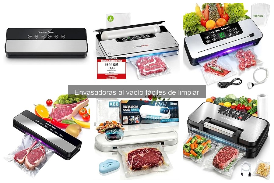 Mejores envasadoras al vacío para principiantes en 2023