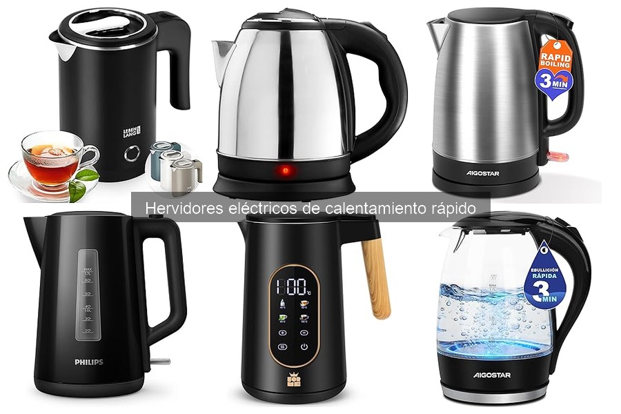 Mejores hervidores eléctricos de calentamiento rápido para viajeros