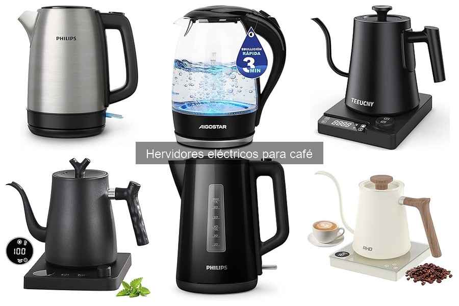 Mejores hervidores eléctricos para café en 2023 - Comparativa