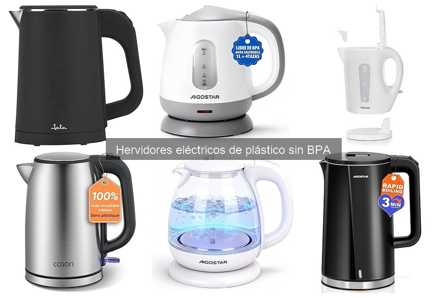 Mejores hervidores eléctricos sin BPA en 2023