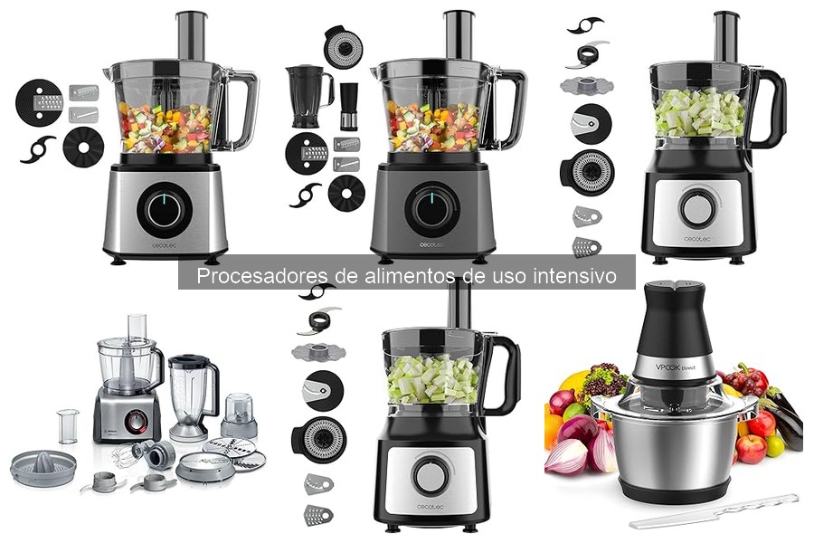 Mejores lugares para comprar procesadores de alimentos intensivos