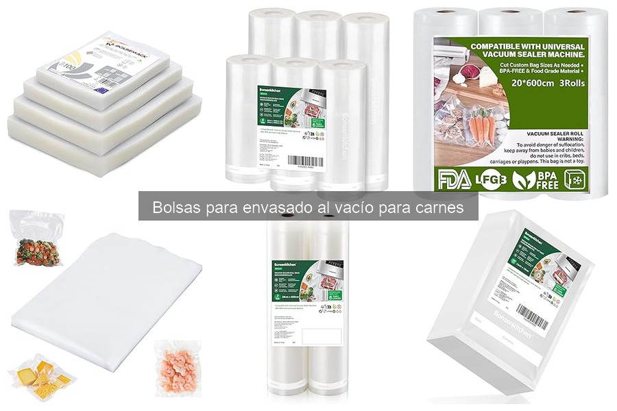 Mejores marcas de bolsas para envasado al vacío de carnes