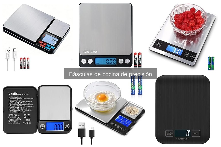 Mejores ofertas en básculas de cocina de precisión 2023
