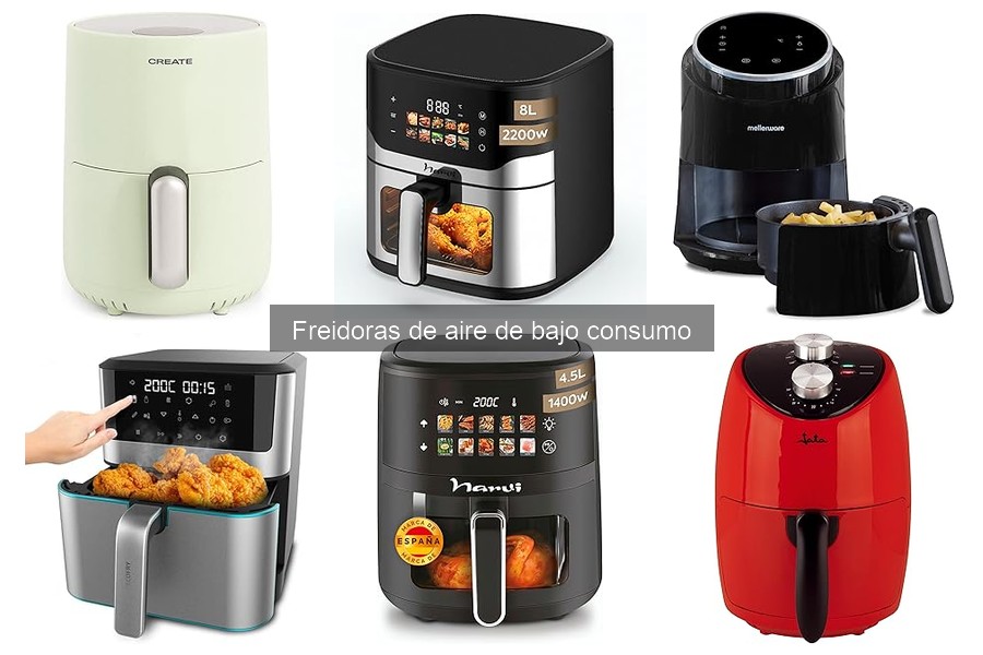 Mejores ofertas en freidoras de aire de bajo consumo 2023