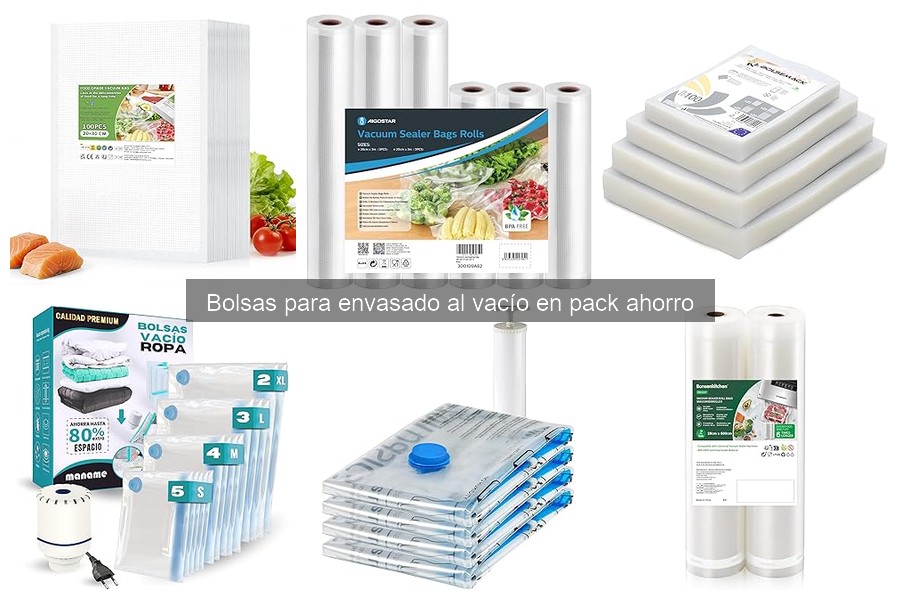 Mejores ofertas y precios de bolsas para envasado al vacío