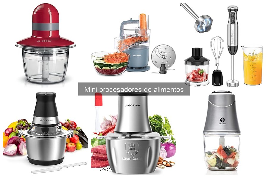 Mejores ofertas y precios de mini procesadores de alimentos