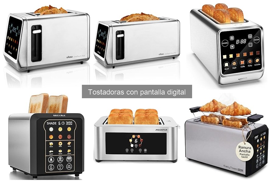 Mejores precios para tostadoras con pantalla digital