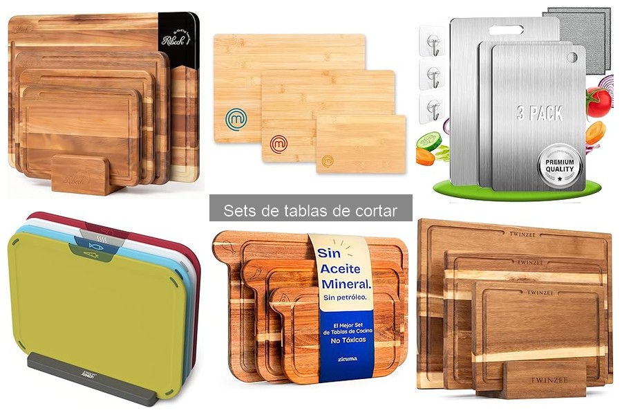 Mejores sets de tablas de cortar para chefs domésticos