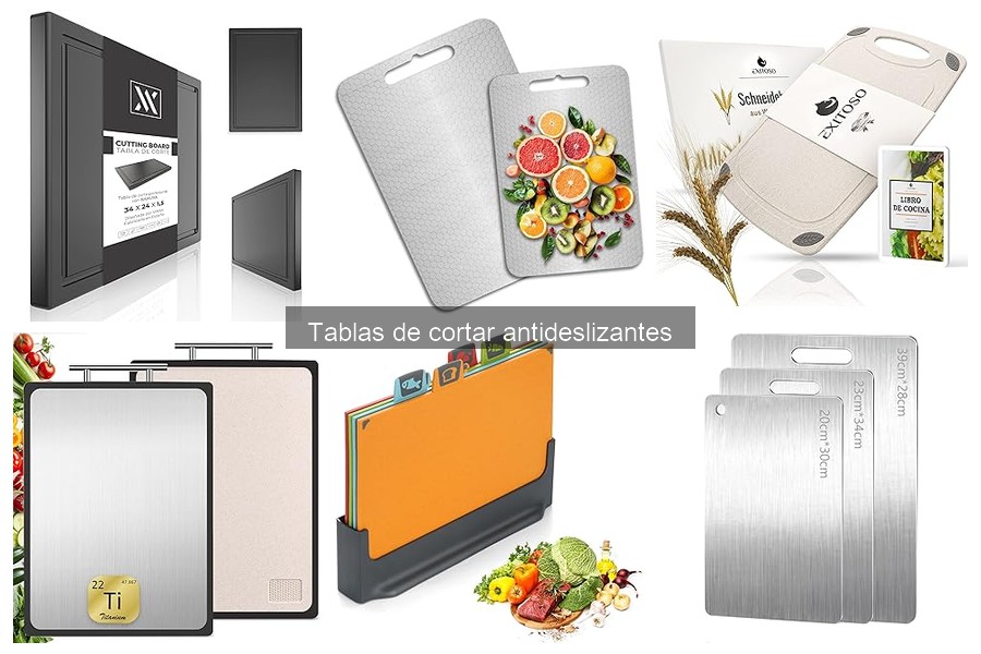 Mejores Tablas de Cortar Antideslizantes para Cocinas Profesionales