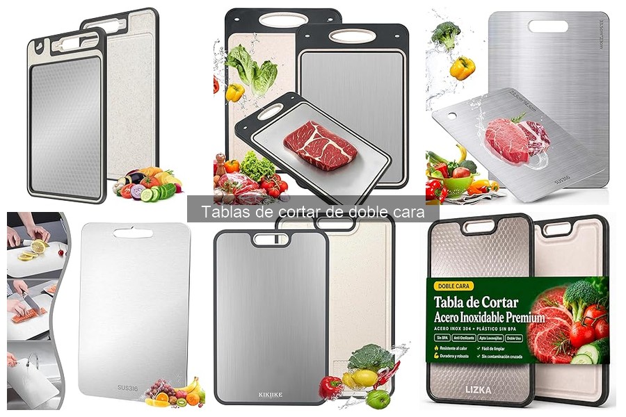 Mejores tablas de cortar de doble cara para chefs profesionales