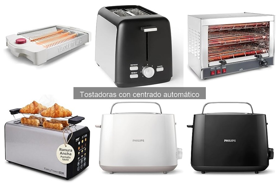 Mejores Tostadoras con Centrado Automático para Familias
