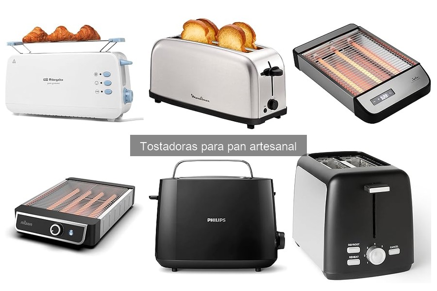 Mejores Tostadoras para Pan Artesanal en 2024: Comparativa