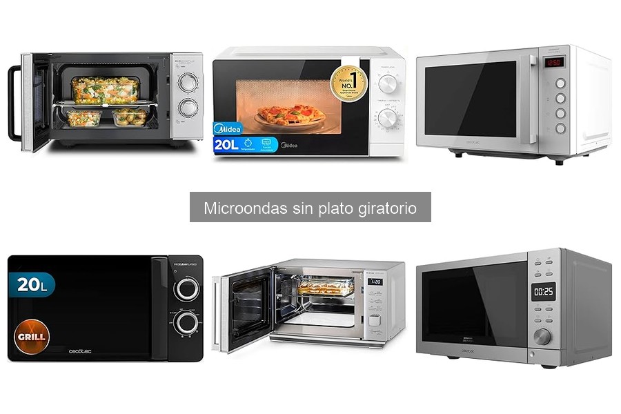 Mitos sobre microondas sin plato giratorio: ¡desmentidos!