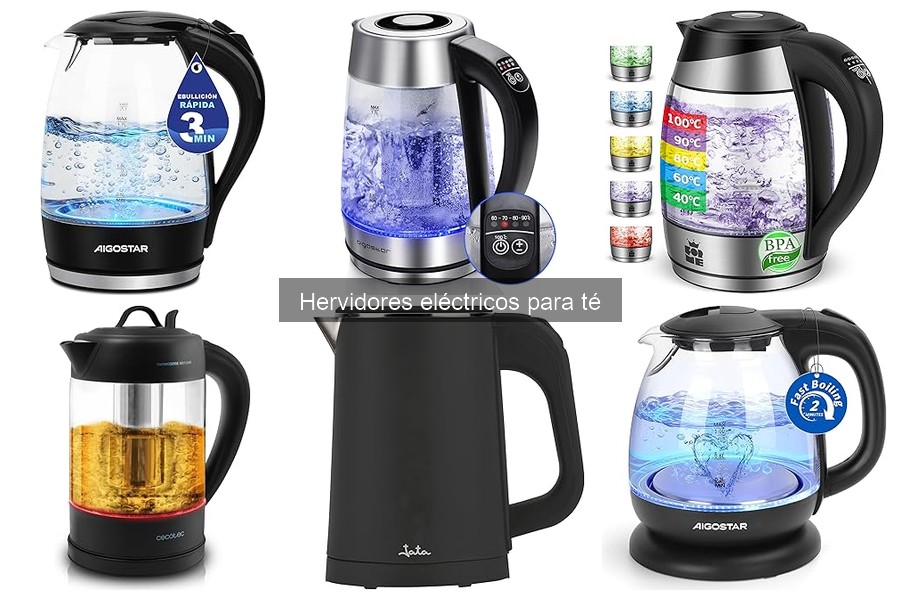 Ofertas en hervidores eléctricos para té: descuentos actuales