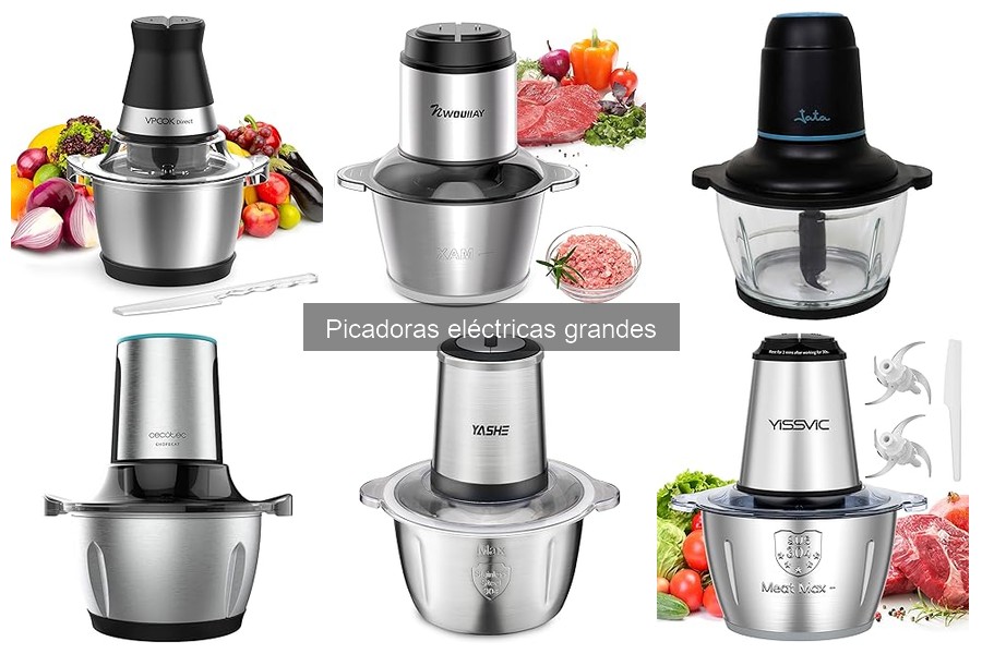 Ofertas y descuentos en picadoras eléctricas grandes 2023