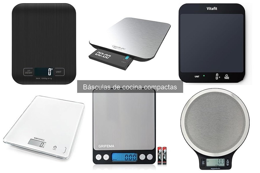 Ofertas y precios de básculas de cocina compactas 2023