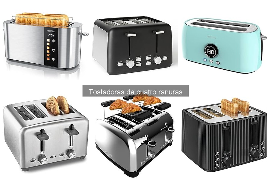 Ofertas y precios de tostadoras de cuatro ranuras 2023