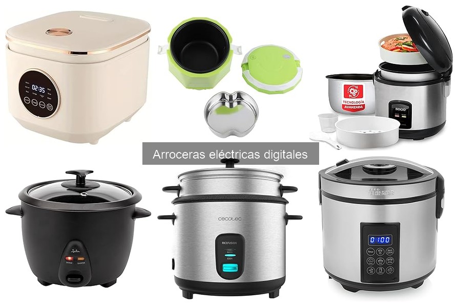 Opiniones de arroceras eléctricas digitales: análisis de usuarios