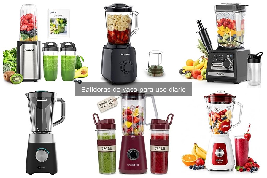 Opiniones de usuarios sobre batidoras de vaso en 2023