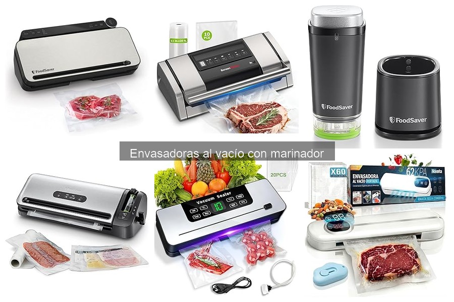 Opiniones de usuarios sobre envasadoras al vacío con marinador