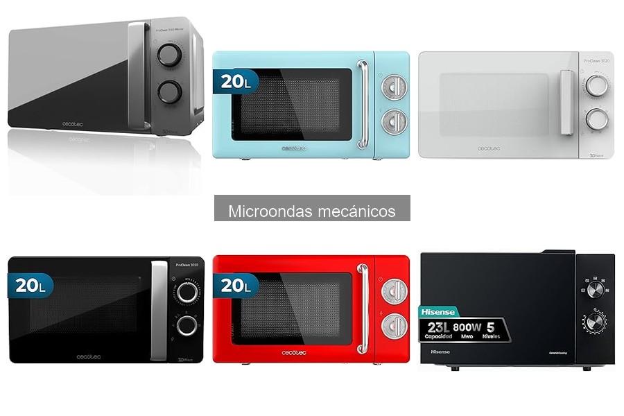 Opiniones de usuarios sobre microondas mecánicos
