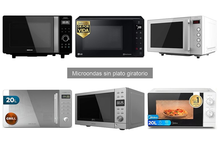 Opiniones de usuarios sobre microondas sin plato giratorio