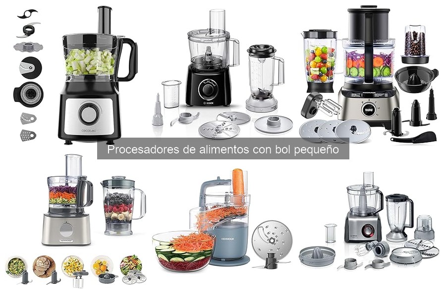 Opiniones de usuarios sobre procesadores de alimentos pequeños