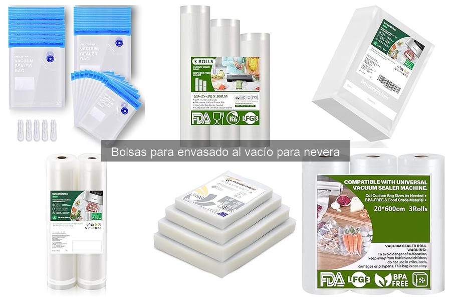 Opiniones sobre bolsas para envasado al vacío: ¿merece la pena?