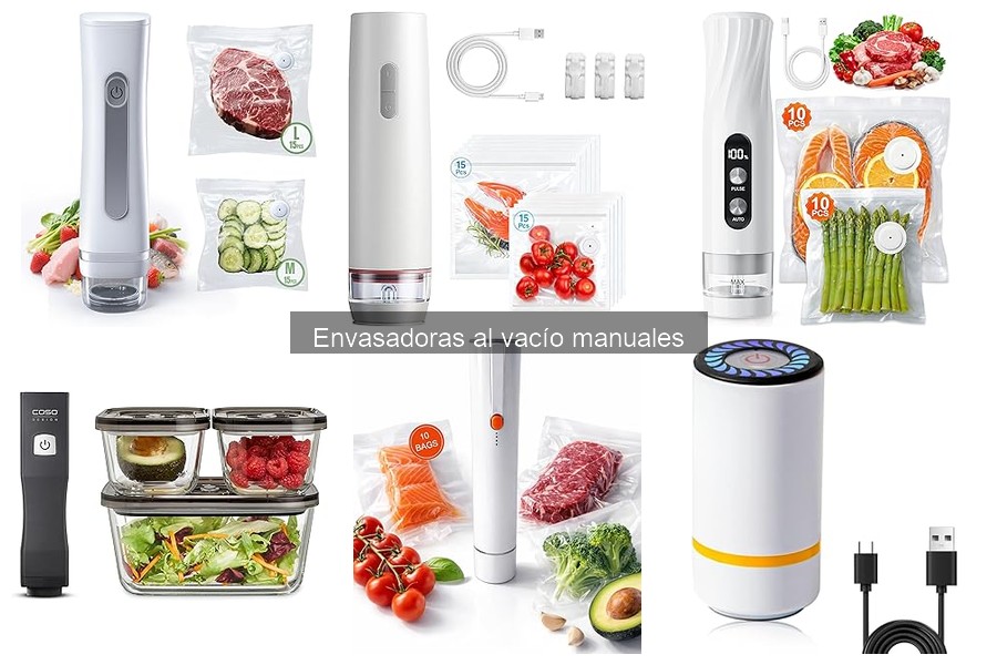 Opiniones sobre envasadoras al vacío manuales para cocinar