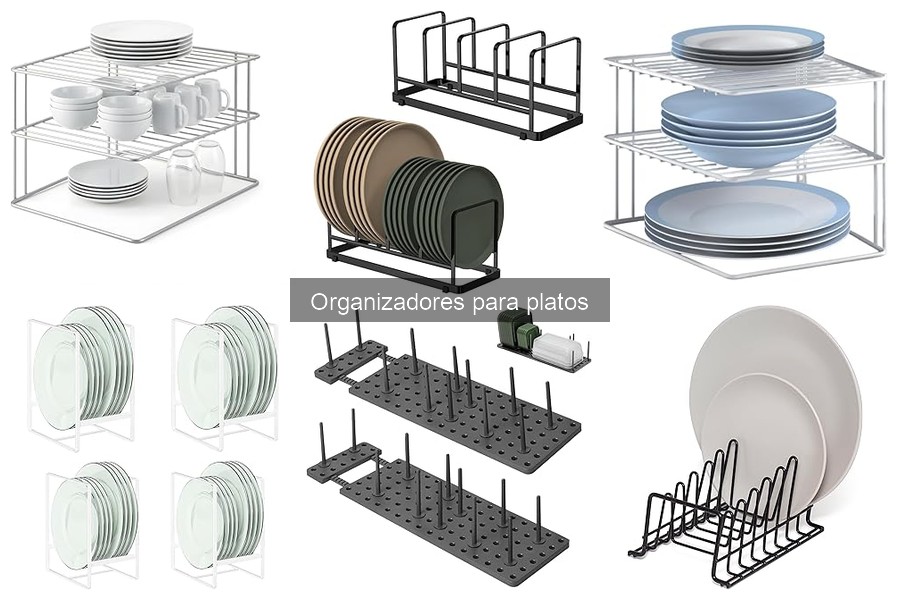Opiniones sobre organizadores para platos Metaltex y más