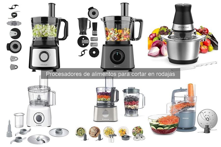 Opiniones sobre procesadores de alimentos para cortar en rodajas