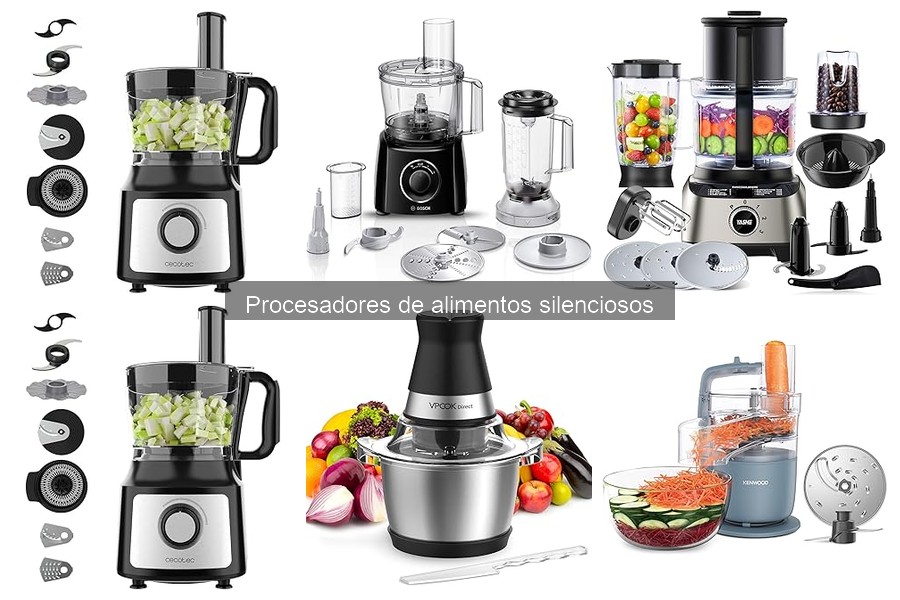 Opiniones sobre procesadores de alimentos silenciosos