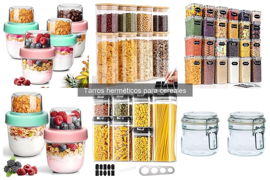 Opiniones sobre Tarros Herméticos para Cereales en 2023