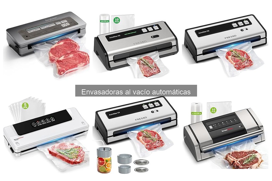 Precios de envasadoras al vacío automáticas y dónde comprarlas
